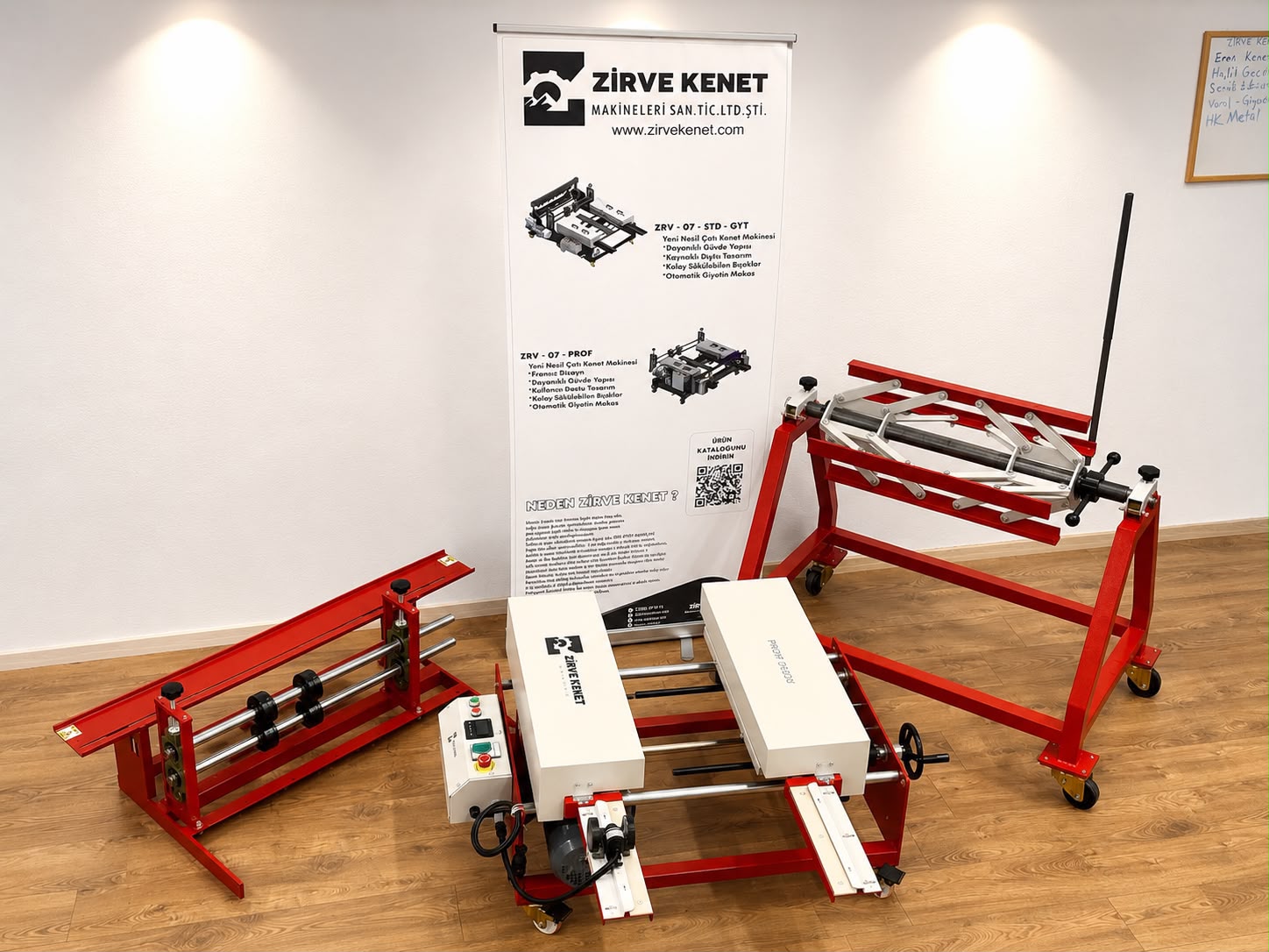 EKONOMİK SERİ ÇATI KENET MAKİNESİ